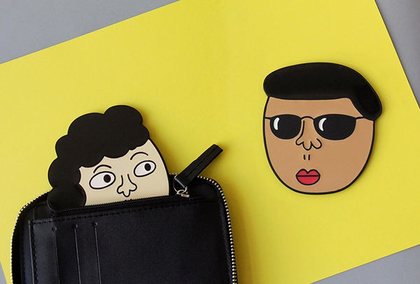 Weirdo Coupo Pocket Mirror By U-Pick