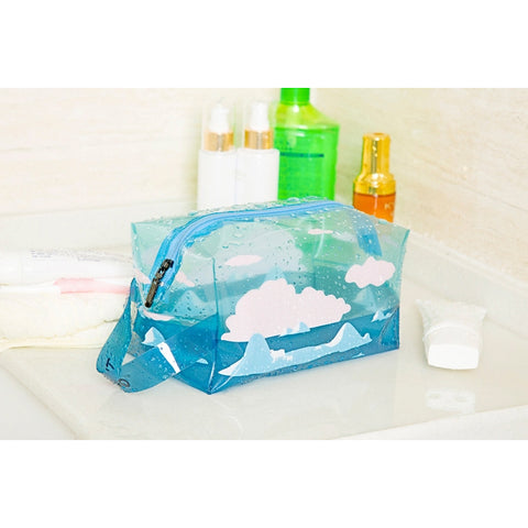 Transparent [Polar Bear] Box Pouch With Strap By TUOUO