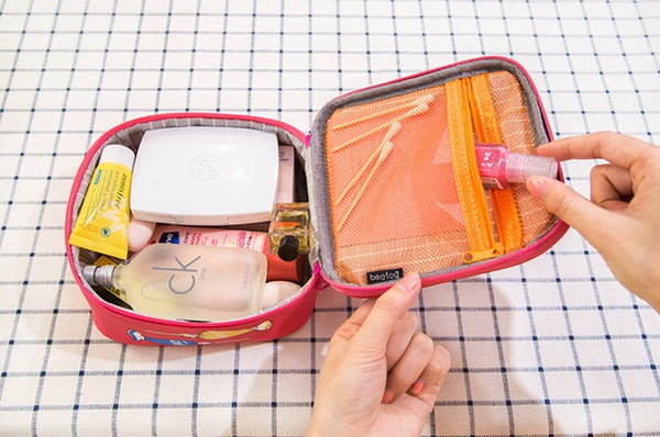 Girl Polly Square Travel Pouch By Bentoy