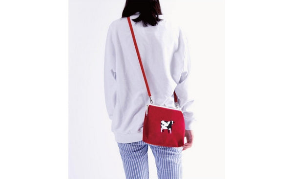 Cow Ball Clasp Pouch by YIZI