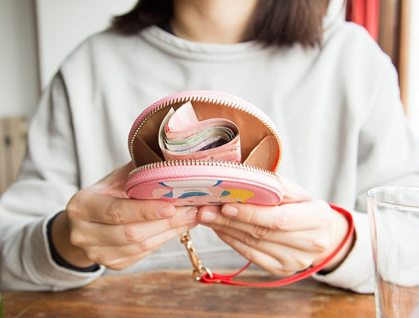 Princess Alice Pink Round Coin Pouch By Bentoy