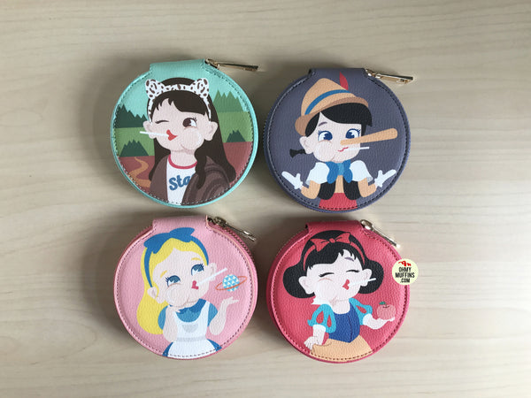 Princess Round Coin Pouch By Bentoy