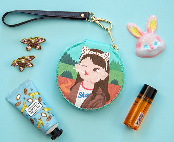 Mona Lisa Princess Coin Pouch By Bentoy