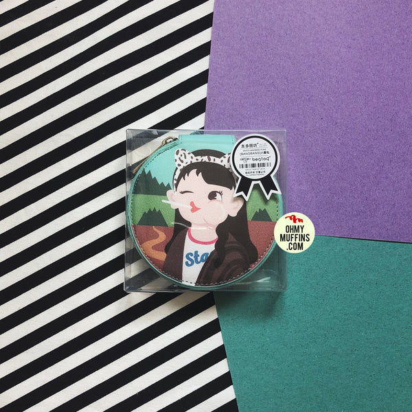 Princess Mona Lisa Round Coin Pouch By Bentoy