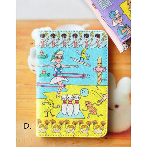 Quirky [Yellow] Passport Cover By Bentoy