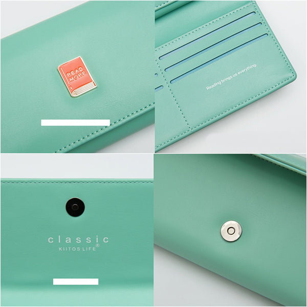 Classic [Read More] Long Wallet By Kiitos Life