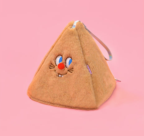 Red Nose Caramel Triangle Pouch By Bentoy