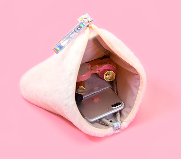 Red Nose [Pink] Triangle Pouch By Bentoy