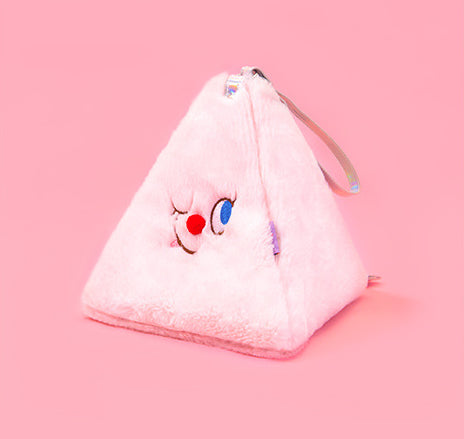 Red Nose Pink Triangle Pouch By Bentoy
