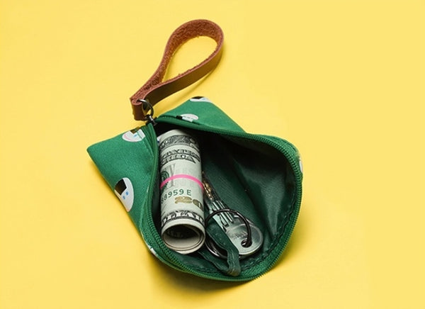 Key Coin Rice Roll Pink Pouch By 小野 Xaoye