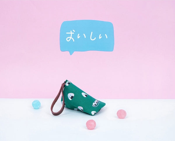 Key Coin Rice Roll Pink Pouch By 小野 Xaoye