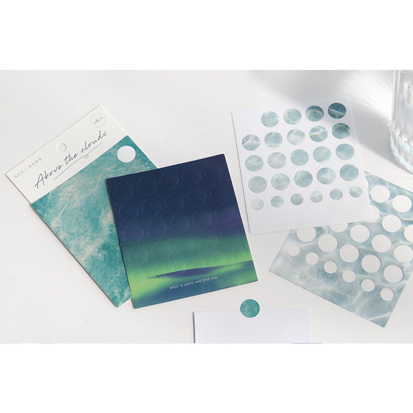 Above The Clouds [Instant] Round Label Stickers