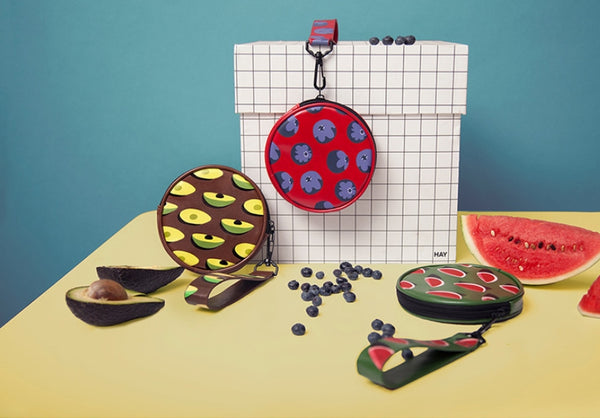 Fruit [Avocado] Round Pouch by YIZI STORE X KOMESHOP