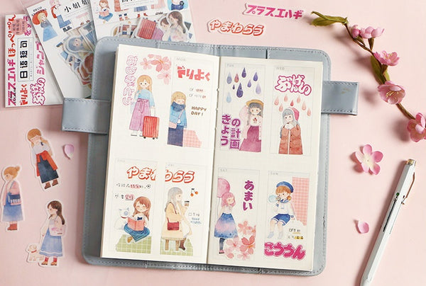 Sakura [Rose Girl] Stickers Pack