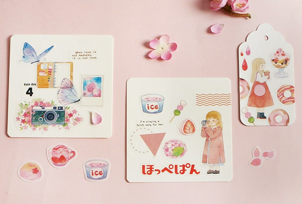 Sakura [Rose Girl] Stickers Pack