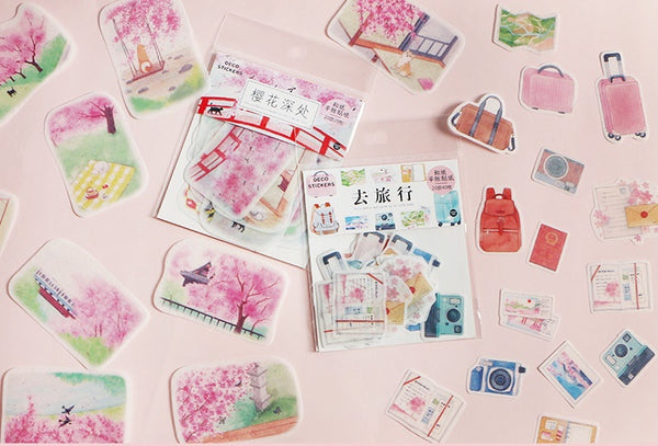 Sakura [Let's Travel] Stickers Pack
