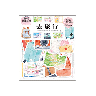 Sakura Let's Travel Stickers Pack