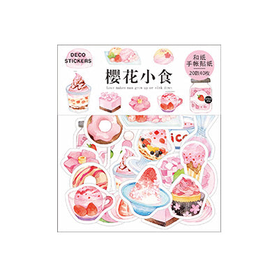 Sakura Sakura Food Stickers Pack