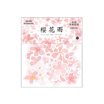 Sakura Sakura Rain Stickers Pack