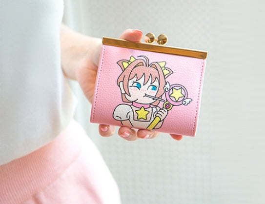 Clip Sakura Girl Coin Pouch By Bentoy