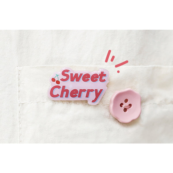 Save A Bag Of Cute [Sweet Cherry] Acrylic [Set of 3] Pins