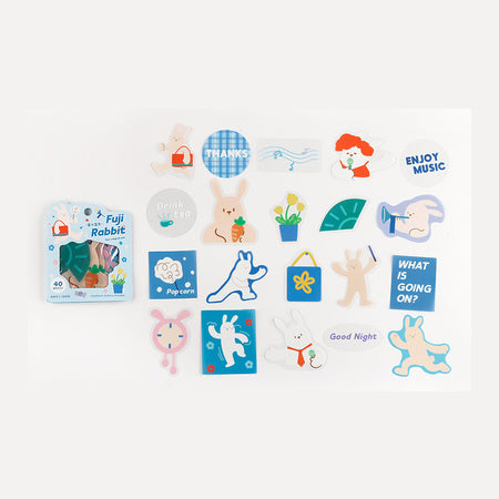 Save A Bag Of Cute [Fuji Rabbit] Stickers