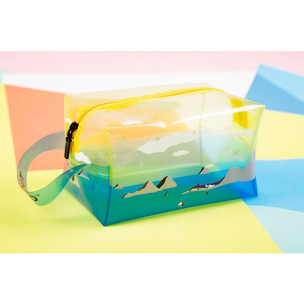 Transparent [Seal] Box Pouch With Strap By TUOUO