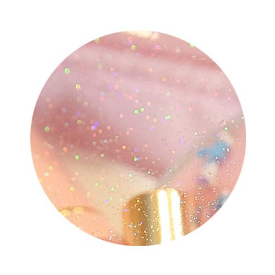 Secret Sparkle [Purple] Makeup Pouch By Milkjoy