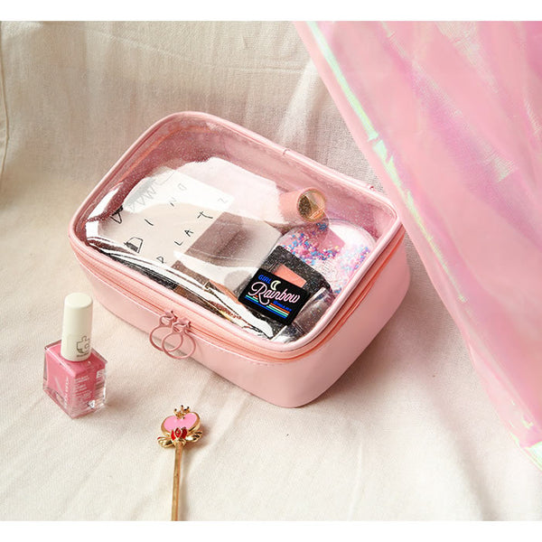 Secret Sparkle [Pink] Makeup Pouch By Milkjoy