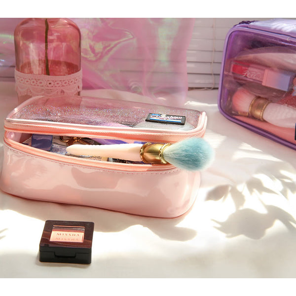 Secret Sparkle [Pink] Makeup Pouch By Milkjoy