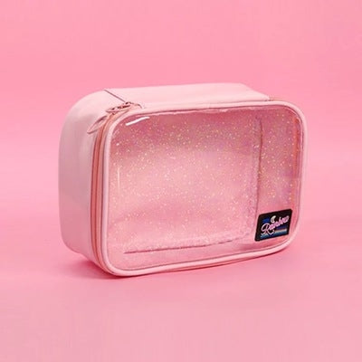 Secret Sparkle [Pink] Makeup Pouch By Milkjoy
