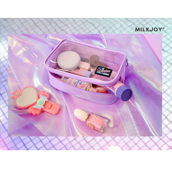 Secret Sparkle [Purple] Makeup Pouch By Milkjoy