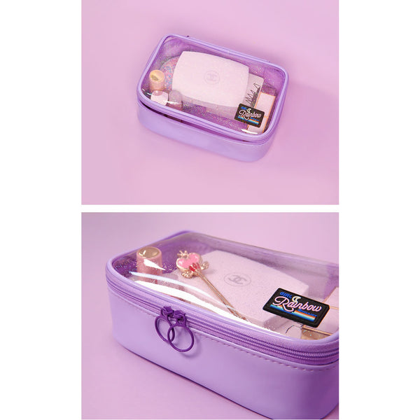 Secret Sparkle [Purple] Makeup Pouch By Milkjoy