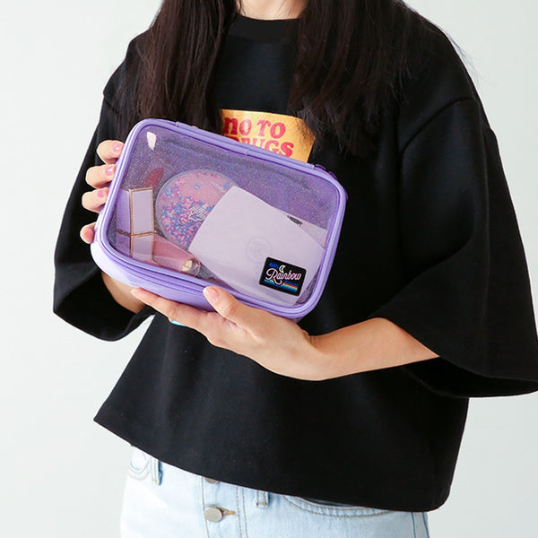 Secret Sparkle [Purple] Makeup Pouch By Milkjoy