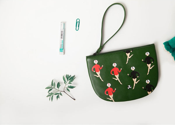 Semi-Circle Pouch by YIZI - OUT OF PRODUCTION