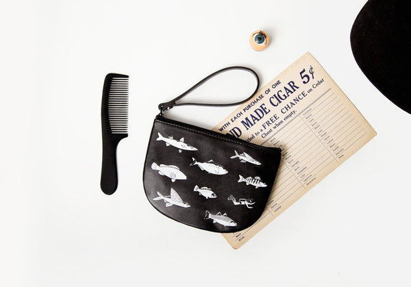 Semi-Circle Pouch by YIZI - OUT OF PRODUCTION