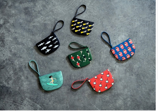 Semi-Circle Pouch by YIZI - OUT OF PRODUCTION