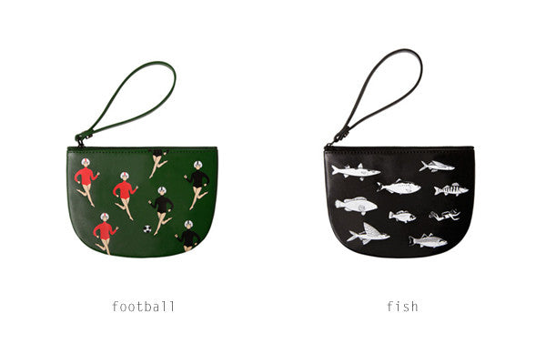 Semi-Circle Pouch by YIZI - OUT OF PRODUCTION