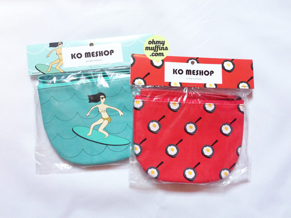 Semi-Circle Pouch by YIZI - OUT OF PRODUCTION