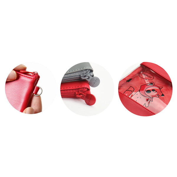 Semi Transparent [Wolf] Coin Pouch By U-Pick