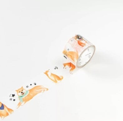 Shiba Inu V2 Washi Tape