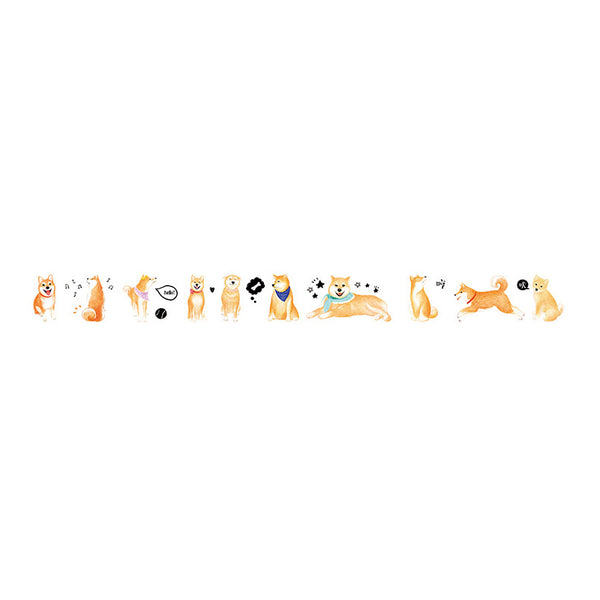 Shiba Inu V2 Washi Tape