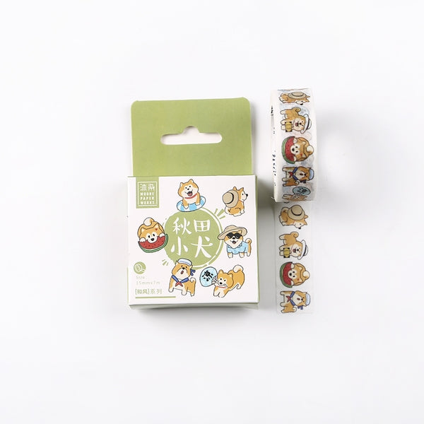 Shiba Inu Washi Tape