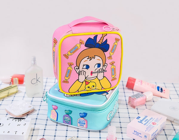 Girl Shirly Square Travel Pouch By Bentoy