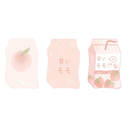 Tasty Snacks Peach Soda Notepad