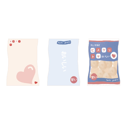 Tasty Snacks Potato Chips Notepad