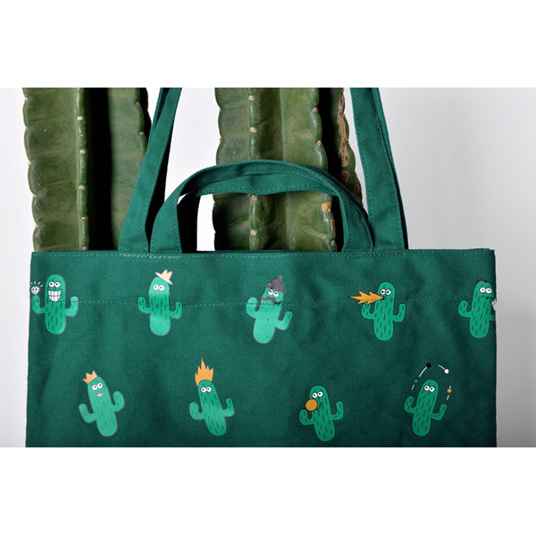 Shopping Cactus Tote Bag By Kiitos Life