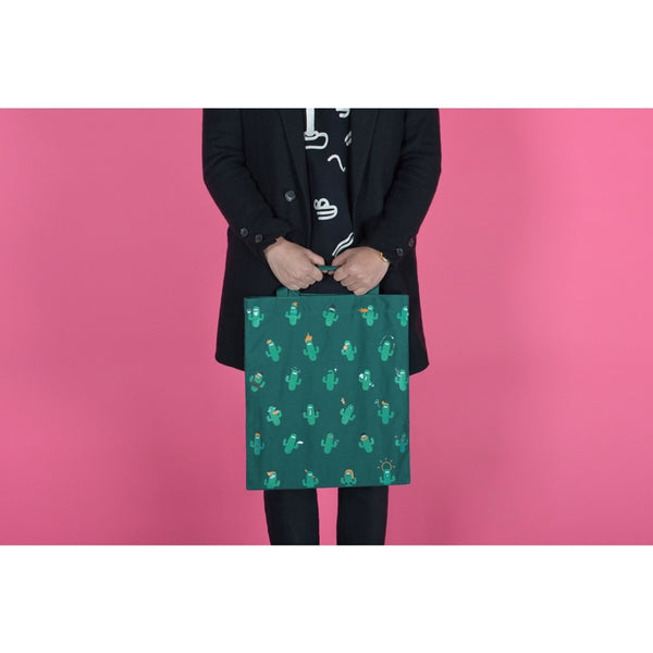Shopping Cactus Tote Bag By Kiitos Life
