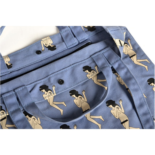 Shopping [Beast Man] Tote Bag By Kiitos Life