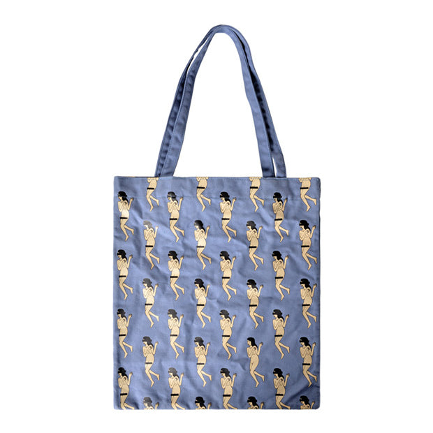 Shopping Naked Girl Tote Bag By Kiitos Life